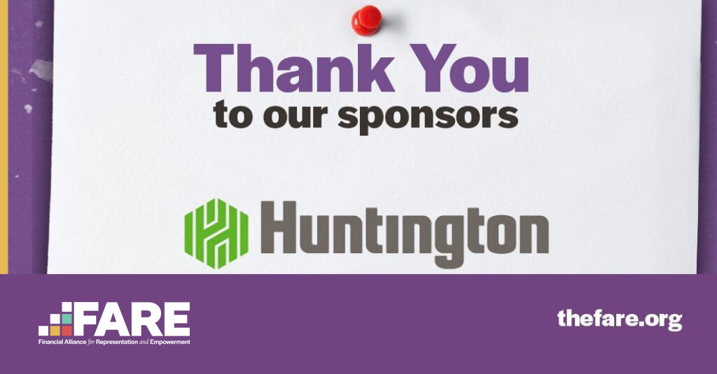 Gold Sponsor Huntington Bank Joins FARE HBCU Live