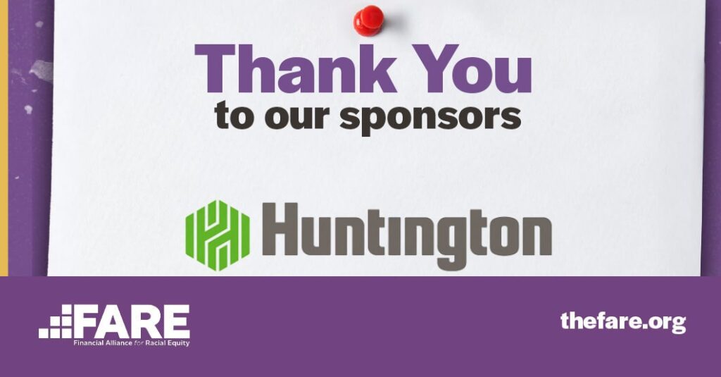 Gold Sponsor Huntington Bank Joins FARE HBCU Live